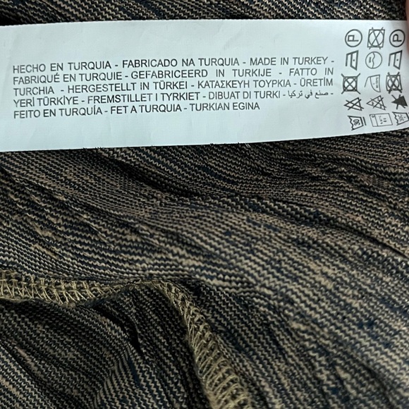 Zara/ Jacquard blouse/ Long sleeved/ Oversized/ High stretch/ Size US L - Picture 10 of 13